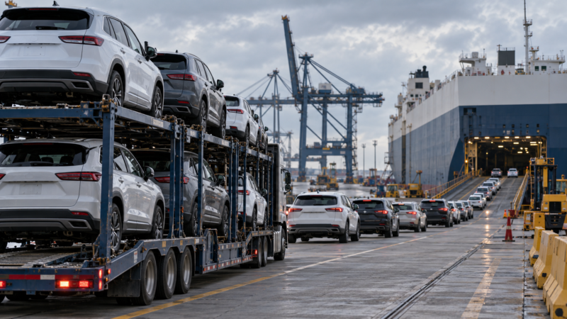 Terminal portuaria con contenedores, asociada a cadenas de suministro e inversión industrial